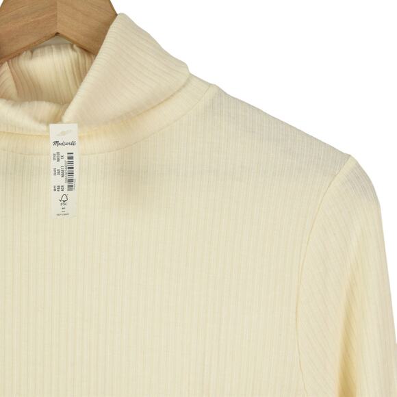 Madewell Ribbed Turtleneck Top, 1X, NWT - Picture 4 of 7